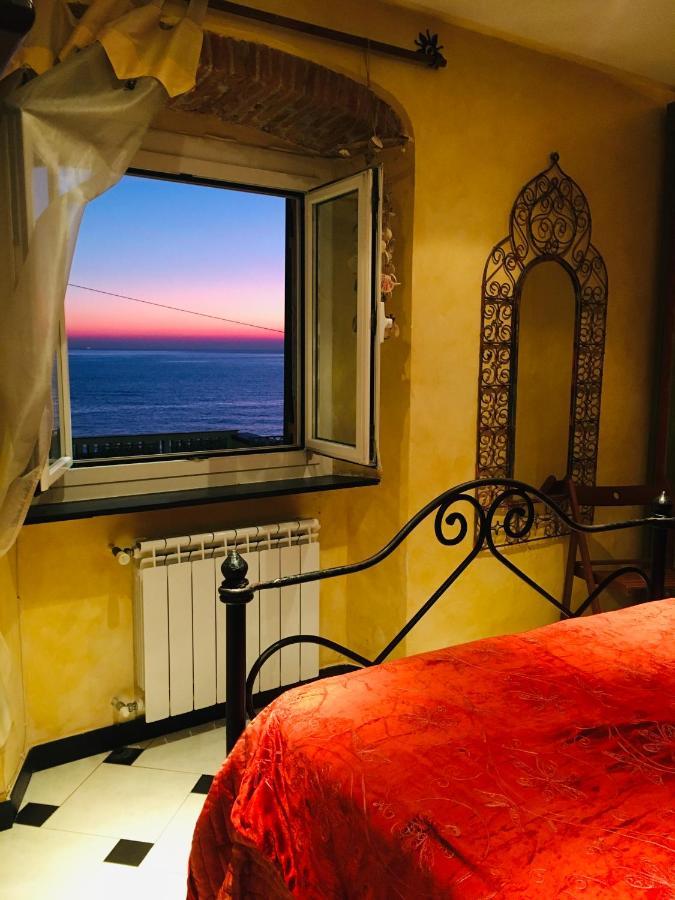 Romantic Sea View Flat In Genova Esterno foto
