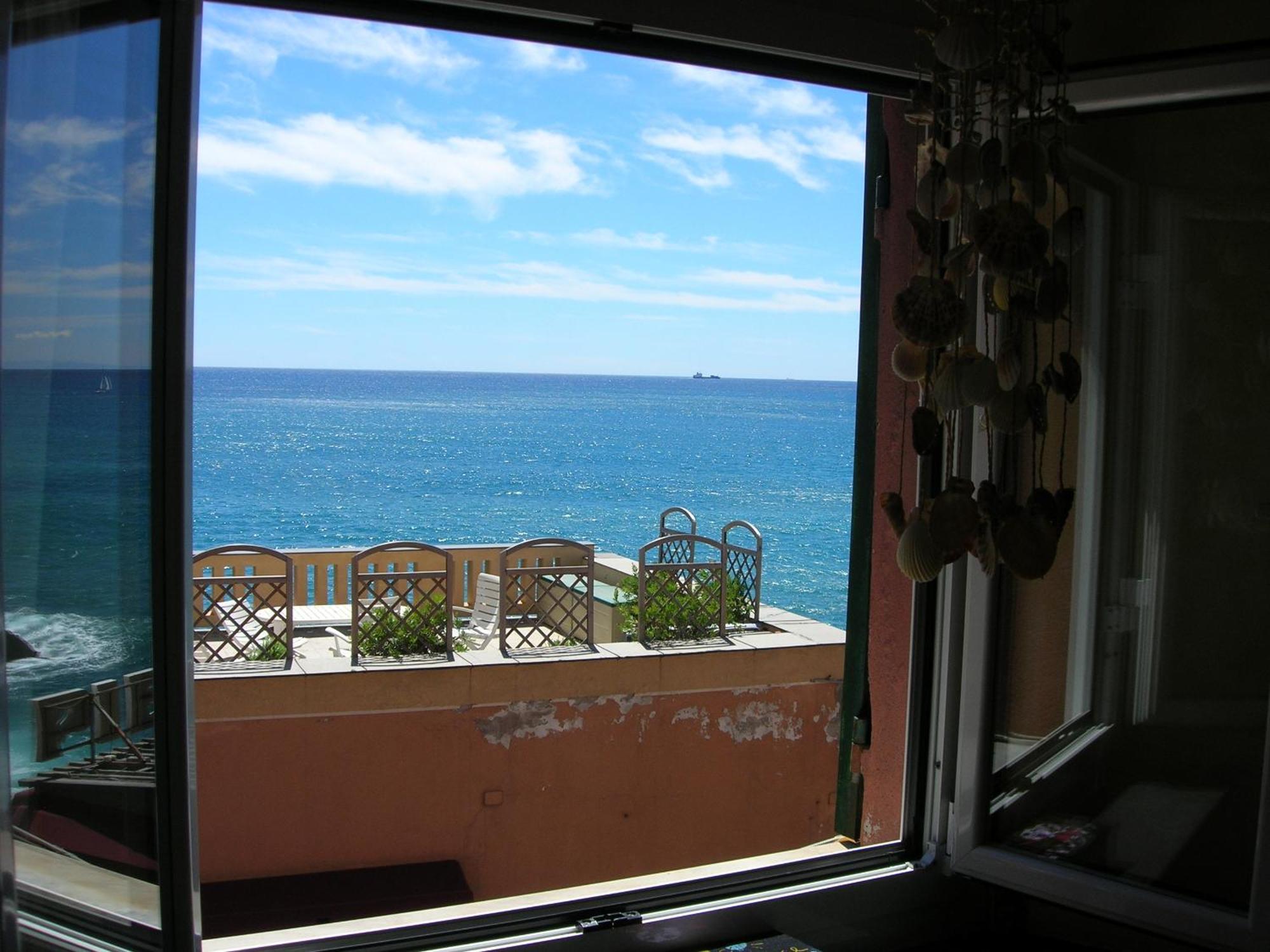 Romantic Sea View Flat In Genova Esterno foto